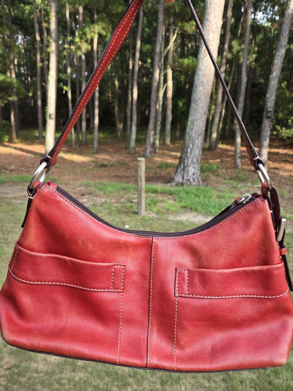 Fossil Leather Emily Shoulder Bag - Picture 2 of 16